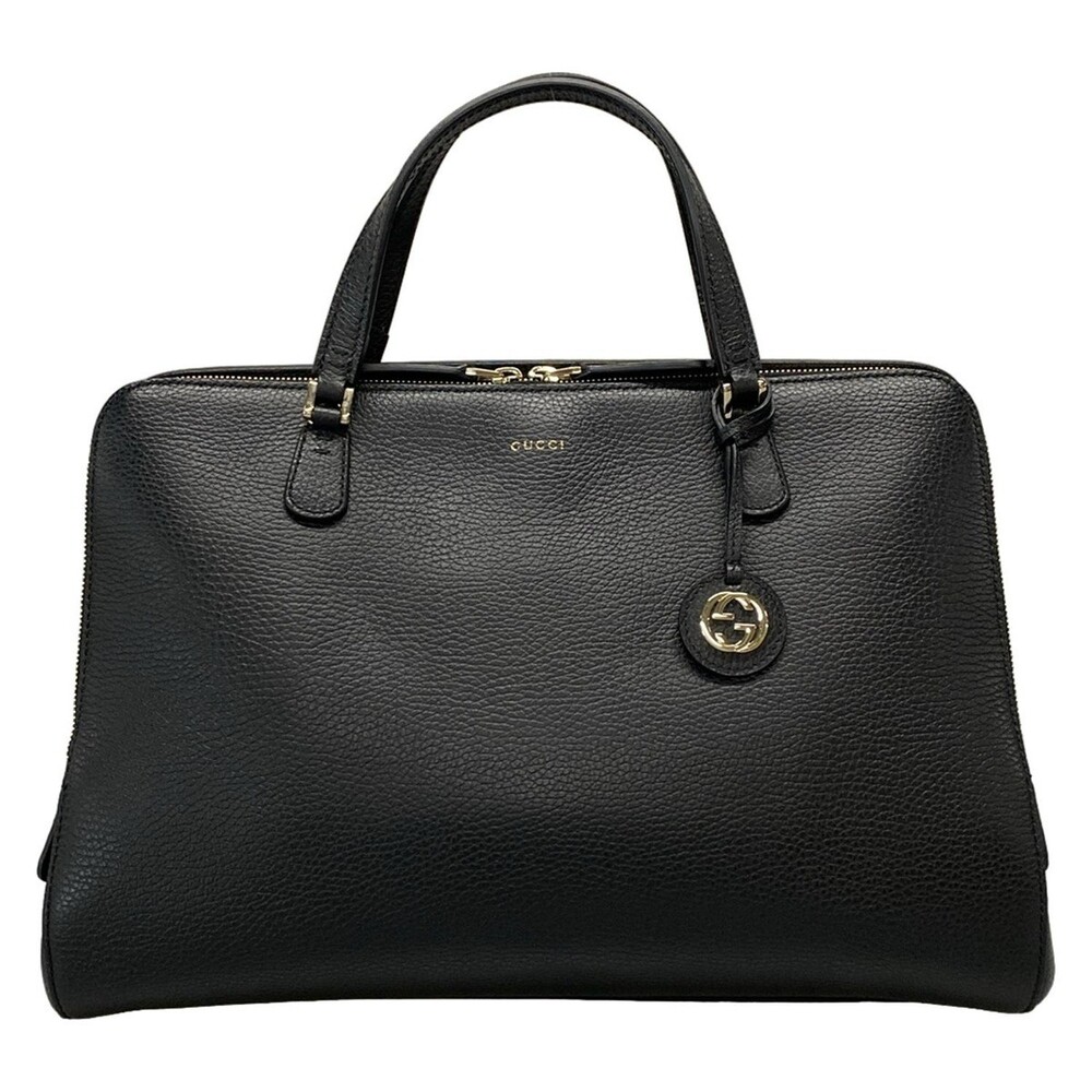 Gucci Black Leather Tote Bag #339241G10B
